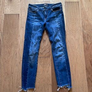 Abercrombie & Fitch Harper Super Skinny Two-Tone Jeans